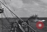 Image of American ship convoy Pacific Ocean, 1943, second 15 stock footage video 65675076184