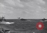 Image of American ship convoy Pacific Ocean, 1943, second 17 stock footage video 65675076184