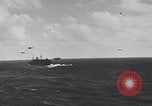 Image of American ship convoy Pacific Ocean, 1943, second 27 stock footage video 65675076184