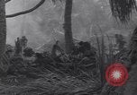 Standbild 27Infanterie Division auf Makin Island Zweiten Weltkrieg Makin Island Inseln Butaritari, 1943, aus Sekunde 39 historischem Filmmaterial Videoclip 65675076188
