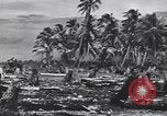 Standbild 27Infanterie Division auf Makin Island Zweiten Weltkrieg Makin Island Inseln Butaritari, 1943, aus Sekunde 60 historischem Filmmaterial Videoclip 65675076188