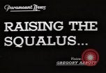Standbild heben USS Squalus Portsmouth New Hampshire USA, 1939, aus Sekunde 3 historischem Filmmaterial Videoclip 65675076217