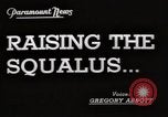 Standbild heben USS Squalus Portsmouth New Hampshire USA, 1939, aus Sekunde 5 historischem Filmmaterial Videoclip 65675076217