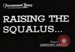 Standbild heben USS Squalus Portsmouth New Hampshire USA, 1939, aus Sekunde 6 historischem Filmmaterial Videoclip 65675076217