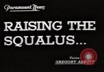Standbild heben USS Squalus Portsmouth New Hampshire USA, 1939, aus Sekunde 7 historischem Filmmaterial Videoclip 65675076217