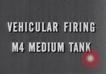 Standbild Medium M4 Tank United States USA, 1943, aus Sekunde 24 historischem Filmmaterial Videoclip 65675076236