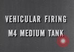 Standbild Medium M4 Tank United States USA, 1943, aus Sekunde 25 historischem Filmmaterial Videoclip 65675076236