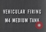 Standbild Medium M4 Tank United States USA, 1943, aus Sekunde 26 historischem Filmmaterial Videoclip 65675076236