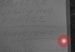 Image of American soldiers Normandy France, 1944, second 3 stock footage video 65675076253