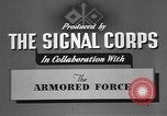 Image of American Army tanks United States USA, 1942, second 9 stock footage video 65675076279