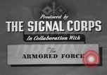 Image of American Army tanks United States USA, 1942, second 13 stock footage video 65675076279