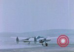 Standbild US P-47 Flugzeuge Deutschland, 1945, aus Sekunde 60 historischem Filmmaterial Videoclip 65675076296