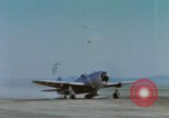 Standbild United States P-47 Thunderbolt Flugzeuge der 506th Fighter Squadron Keltz Deutschland, 1945, aus Sekunde 3 historischem Filmmaterial Videoclip 65675076297