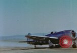 Standbild United States P-47 Thunderbolt Flugzeuge der 506th Fighter Squadron Keltz Deutschland, 1945, aus Sekunde 4 historischem Filmmaterial Videoclip 65675076297