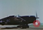 Standbild United States P-47 Thunderbolt Flugzeuge der 506th Fighter Squadron Keltz Deutschland, 1945, aus Sekunde 22 historischem Filmmaterial Videoclip 65675076297