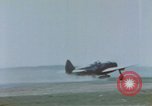 Standbild United States P-47 Thunderbolt Flugzeuge der 506th Fighter Squadron Keltz Deutschland, 1945, aus Sekunde 32 historischem Filmmaterial Videoclip 65675076297
