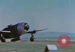 Standbild United States P-47 Thunderbolt Flugzeuge der 506th Fighter Squadron Keltz Deutschland, 1945, aus Sekunde 39 historischem Filmmaterial Videoclip 65675076297