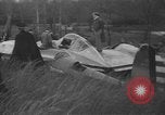 Image of remains of crashed Lockheed XP-38 airplane Mitchel Field Long Island New York USA, 1939, second 8 stock footage video 65675076312
