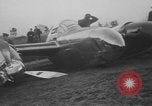 Image of remains of crashed Lockheed XP-38 airplane Mitchel Field Long Island New York USA, 1939, second 12 stock footage video 65675076312