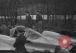 Image of remains of crashed Lockheed XP-38 airplane Mitchel Field Long Island New York USA, 1939, second 24 stock footage video 65675076312