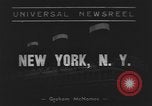 Immagine di Stati Uniti funzionari New York United States USA, 1939, secondo 7 filmato di repertorio 65675076318