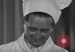 Standbild internationale Chef's Food Show New York United States USA, 1939, aus Sekunde 29 historischem Filmmaterial Videoclip 65675076325