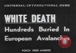 Standbild Schäden durch Lawinen Österreich, 1954, aus Sekunde 20 historischem Filmmaterial Videoclip 65675076328