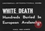 Standbild Schäden durch Lawinen Österreich, 1954, aus Sekunde 21 historischem Filmmaterial Videoclip 65675076328