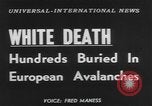 Standbild Schäden durch Lawinen Österreich, 1954, aus Sekunde 22 historischem Filmmaterial Videoclip 65675076328