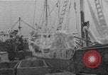 Image of American trawlers covered with ice Boston Massachusetts USA, 1954, second 17 stock footage video 65675076332