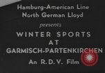 Image les sports d'hiver Garmisch-Partenkirchen Allemagne, 1936, de la seconde 1 séquences d'archives historiques vidéo 65675076351