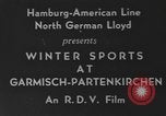 Image les sports d'hiver Garmisch-Partenkirchen Allemagne, 1936, de la seconde 3 séquences d'archives historiques vidéo 65675076351