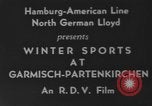 Image les sports d'hiver Garmisch-Partenkirchen Allemagne, 1936, de la seconde 4 séquences d'archives historiques vidéo 65675076351