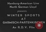 Image les sports d'hiver Garmisch-Partenkirchen Allemagne, 1936, de la seconde 6 séquences d'archives historiques vidéo 65675076351
