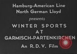 Image les sports d'hiver Garmisch-Partenkirchen Allemagne, 1936, de la seconde 9 séquences d'archives historiques vidéo 65675076351