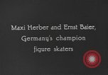 Image of German figure skaters Garmisch-Partenkirchen Germany, 1936, second 6 stock footage video 65675076354