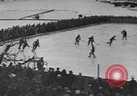 Image of ice hockey match Garmisch-Partenkirchen Germany, 1936, second 3 stock footage video 65675076355