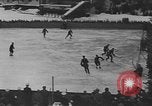 Image of ice hockey match Garmisch-Partenkirchen Germany, 1936, second 7 stock footage video 65675076355