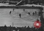 Image of ice hockey match Garmisch-Partenkirchen Germany, 1936, second 9 stock footage video 65675076355