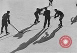 Image of ice hockey match Garmisch-Partenkirchen Germany, 1936, second 14 stock footage video 65675076355