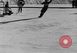 Image of ice hockey match Garmisch-Partenkirchen Germany, 1936, second 31 stock footage video 65675076355