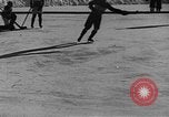 Image of ice hockey match Garmisch-Partenkirchen Germany, 1936, second 32 stock footage video 65675076355