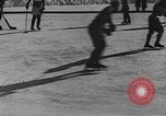Image of ice hockey match Garmisch-Partenkirchen Germany, 1936, second 33 stock footage video 65675076355