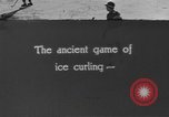 Image ice match de curling Garmisch-Partenkirchen Allemagne, 1936, de la seconde 1 séquences d'archives historiques vidéo 65675076356