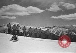 Image of skiing United States USA, 1941, second 9 stock footage video 65675076387