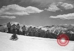 Image of skiing United States USA, 1941, second 27 stock footage video 65675076387