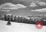 Image of skiing United States USA, 1941, second 30 stock footage video 65675076387