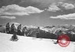 Image of skiing United States USA, 1941, second 35 stock footage video 65675076387