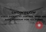 Image of skiing United States USA, 1941, second 1 stock footage video 65675076388