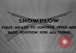 Image of skiing United States USA, 1941, second 6 stock footage video 65675076388